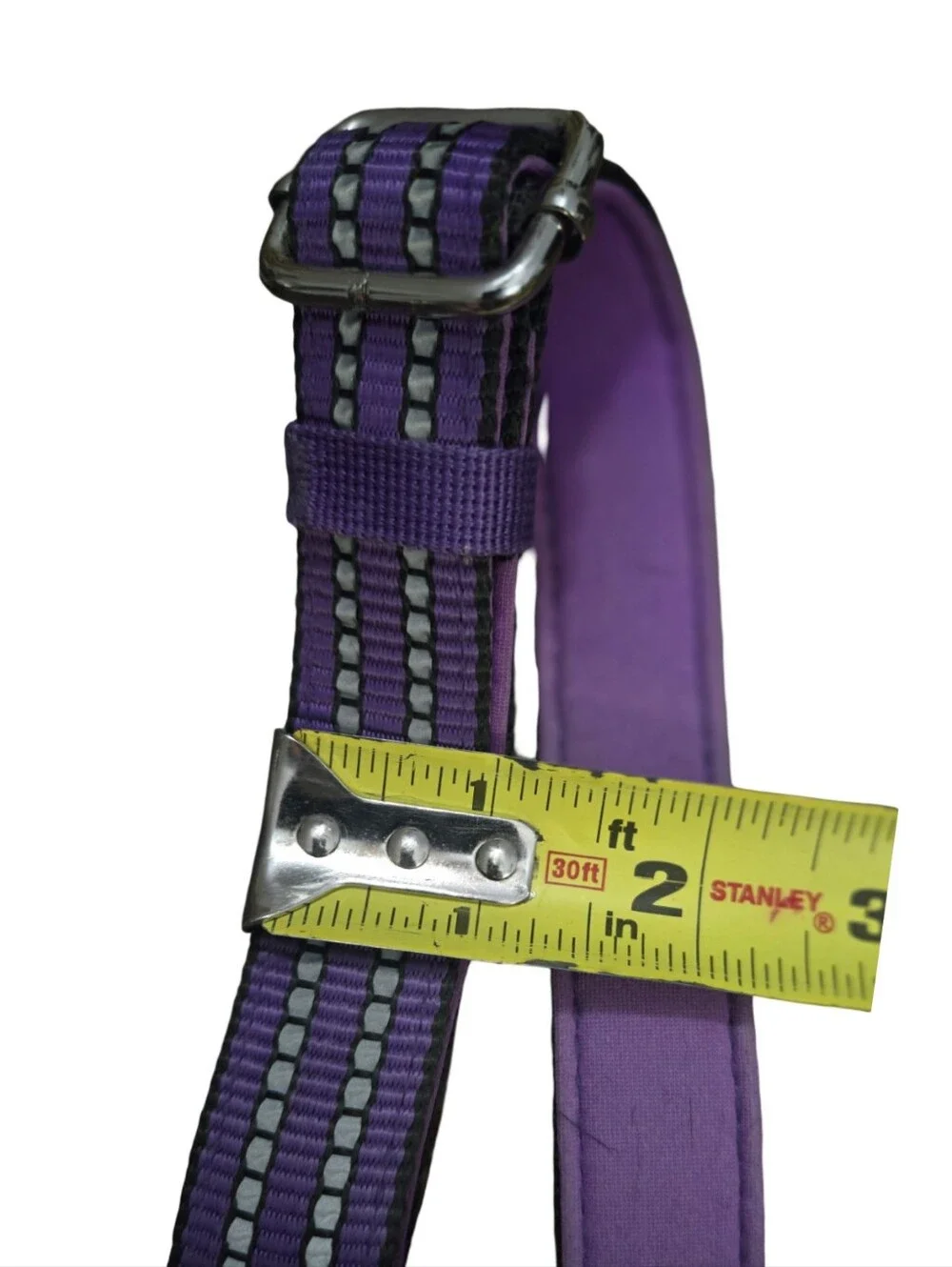 Dog Collar Martingale Training Reflective Adjustable Padded Comfort 1 Inch